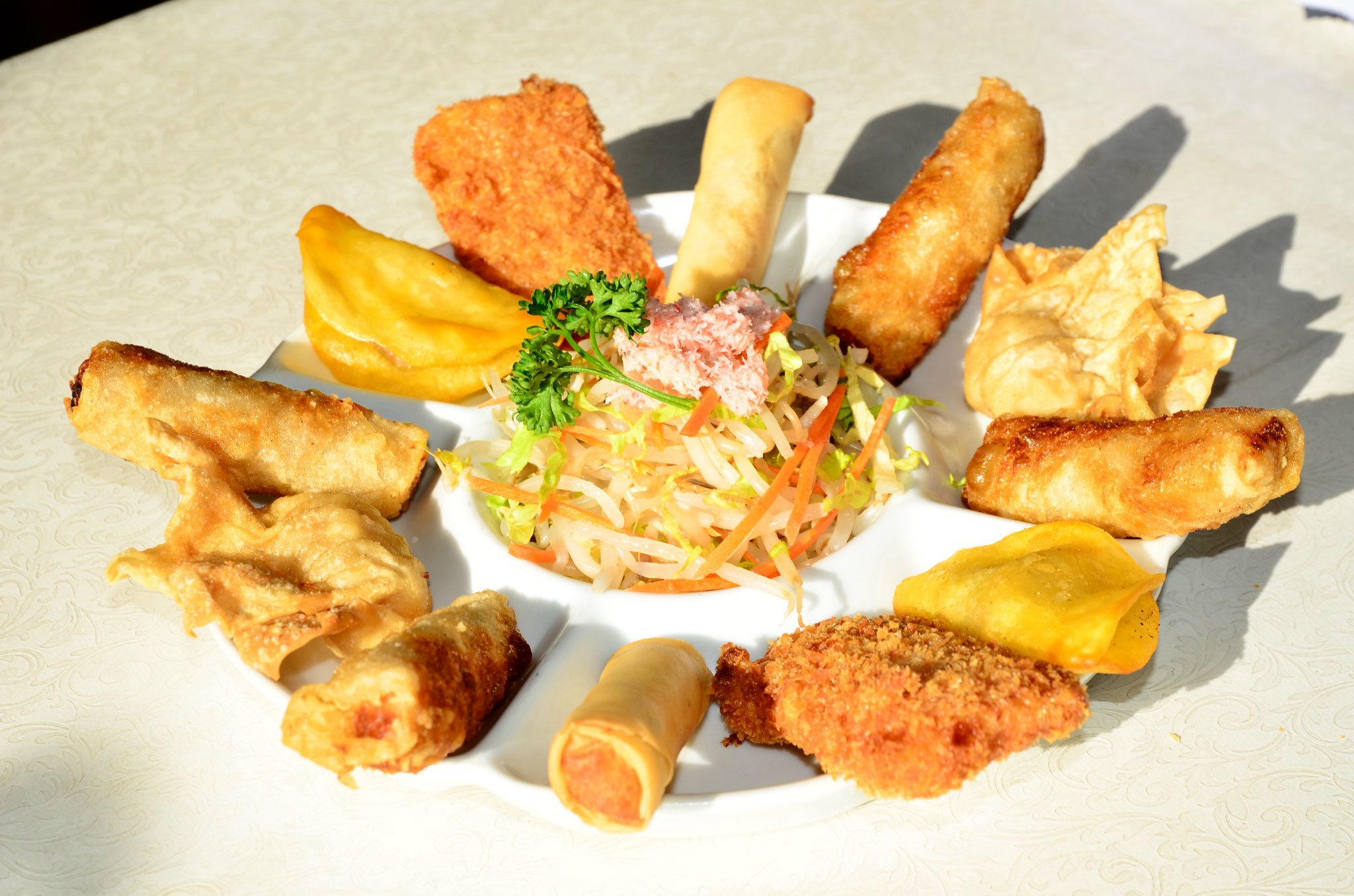 Hors d'œuvre variés chauds